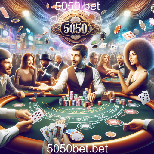 Experiência Imersiva no Cassino Ao Vivo do 5050 bet